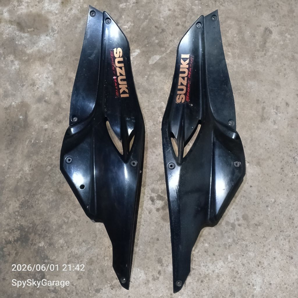 cover frame aki Suzuki Skywave 125