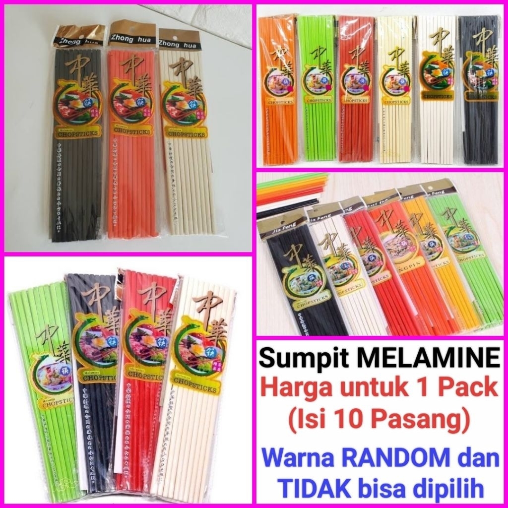 sumpit mie ayam sumpit makanan bahan  melamin