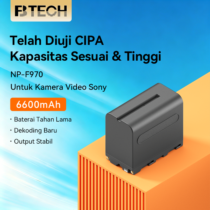 FB NP-F970-J Digital Camera Camera fill light Battery 6600mAh Charger NP F750 untuk Sony Kamera NX5R