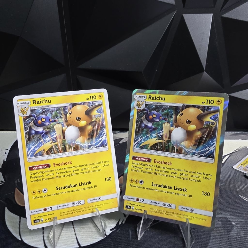 Tcg Pokemon Raichu& Croagunk Tag Team Holo & Non Holo 2019 ID