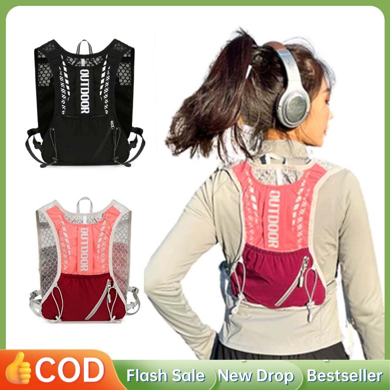Vest Hiking Vest Trail Run Vest Running Ultra Ringan Kiprun Vest Trail