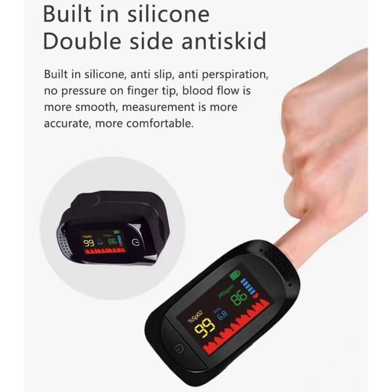 Pulse Oximeter A2 Fingertip Pulse Oxymeter Oksimetri Saturasi Oksigen O2