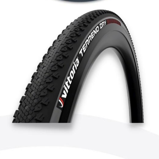 Promo Ban Luar Sepeda Gravel Vittoria - Terreno Dry G2.0 Anthracite Gravel
