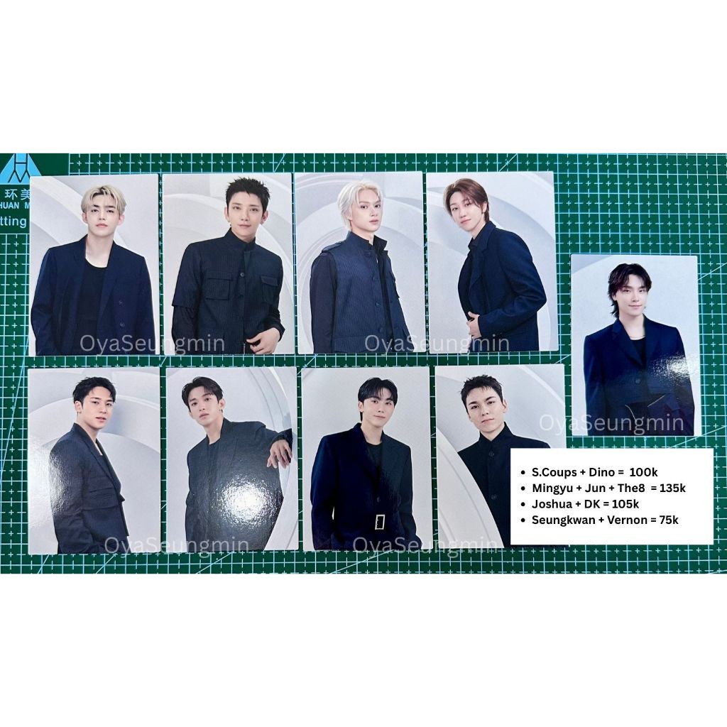 [READY] SEVENTEEN NEW_JAPAN TOUR HOODIE WORLD TOUR SHARING PHOTOCARD SCOUPS MINGYU JOSHUA DK JUN THE