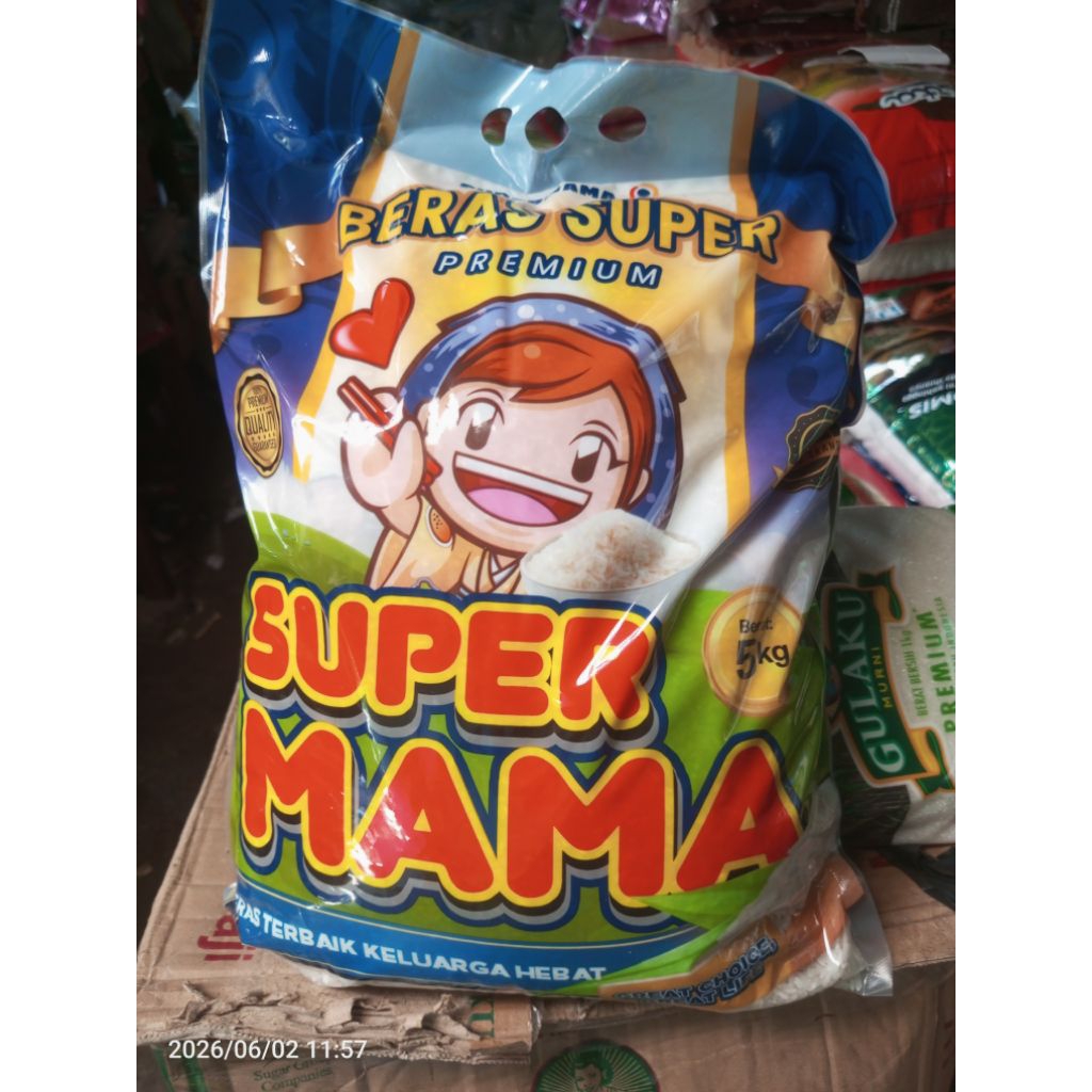 beras premium super mama