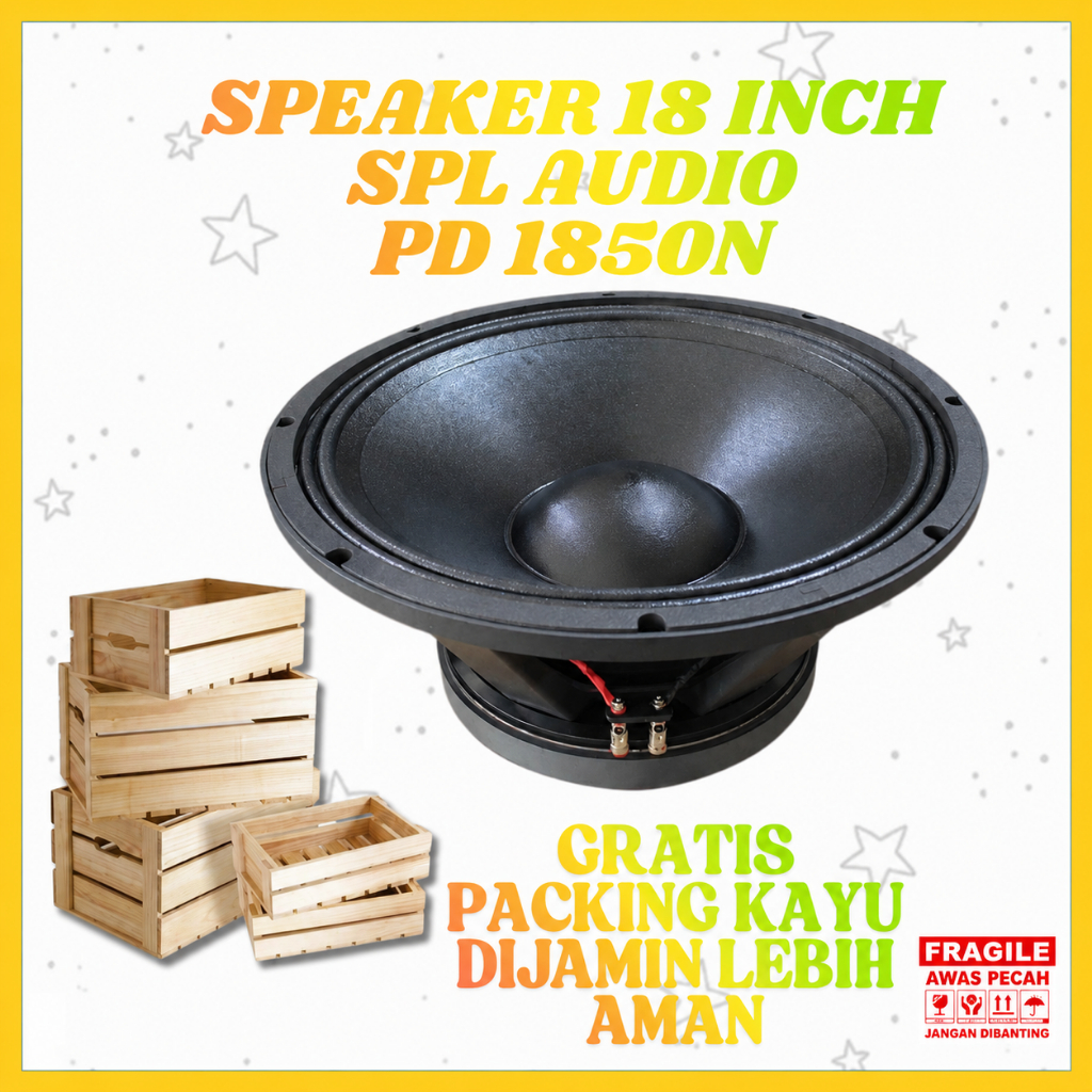 Speaker 18 Inch SPL Audio PD 1850N