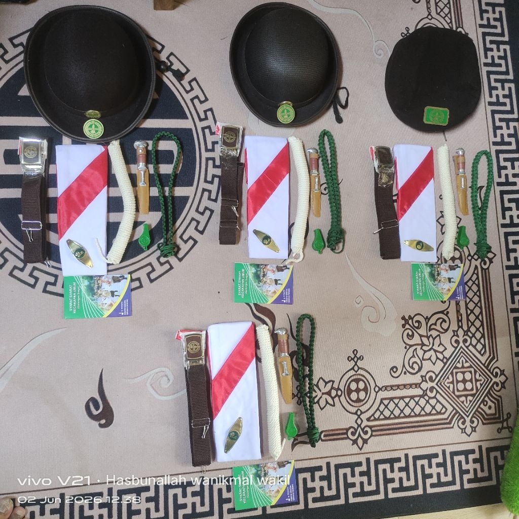 Set Atribut Pramuka Lengkap SD Siaga