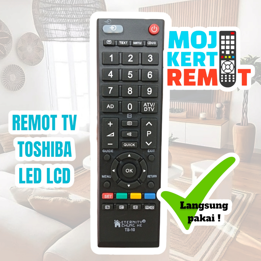 REMOTE TELEVISI TOSHIBA LCD LED