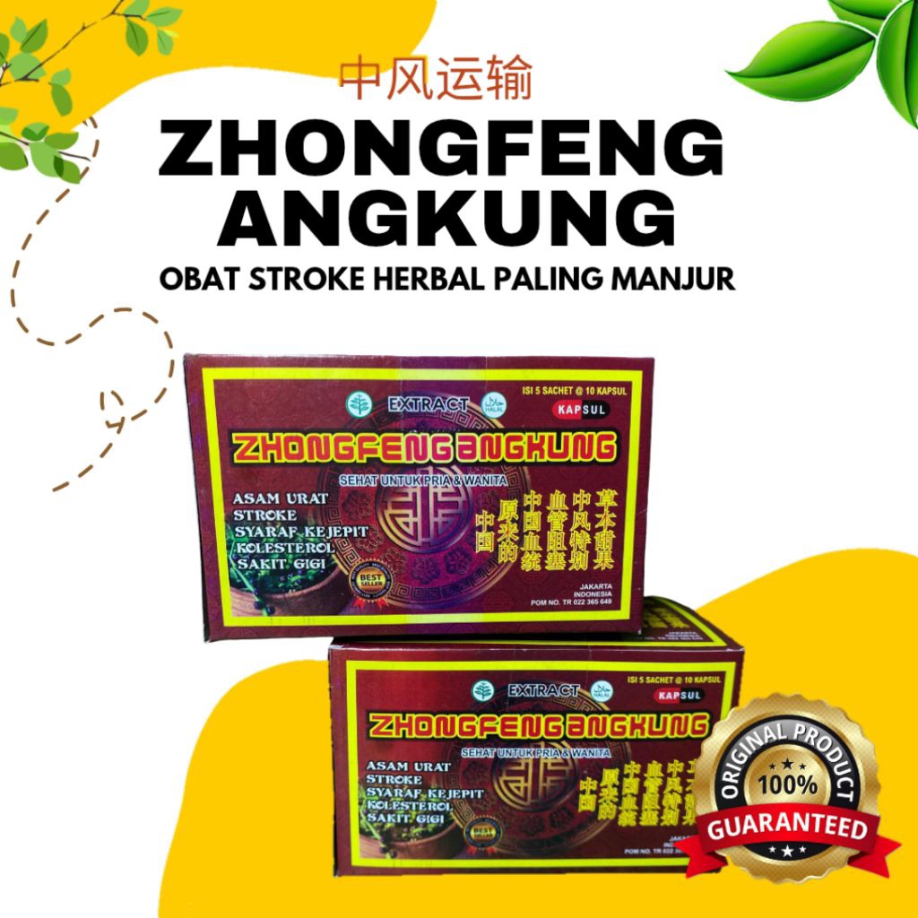 Zhongfeng angkung 100% asli original