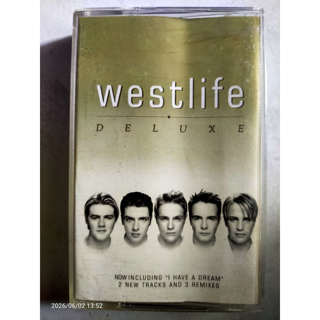 kaset pita jadul WESTLIFE "deluxe"