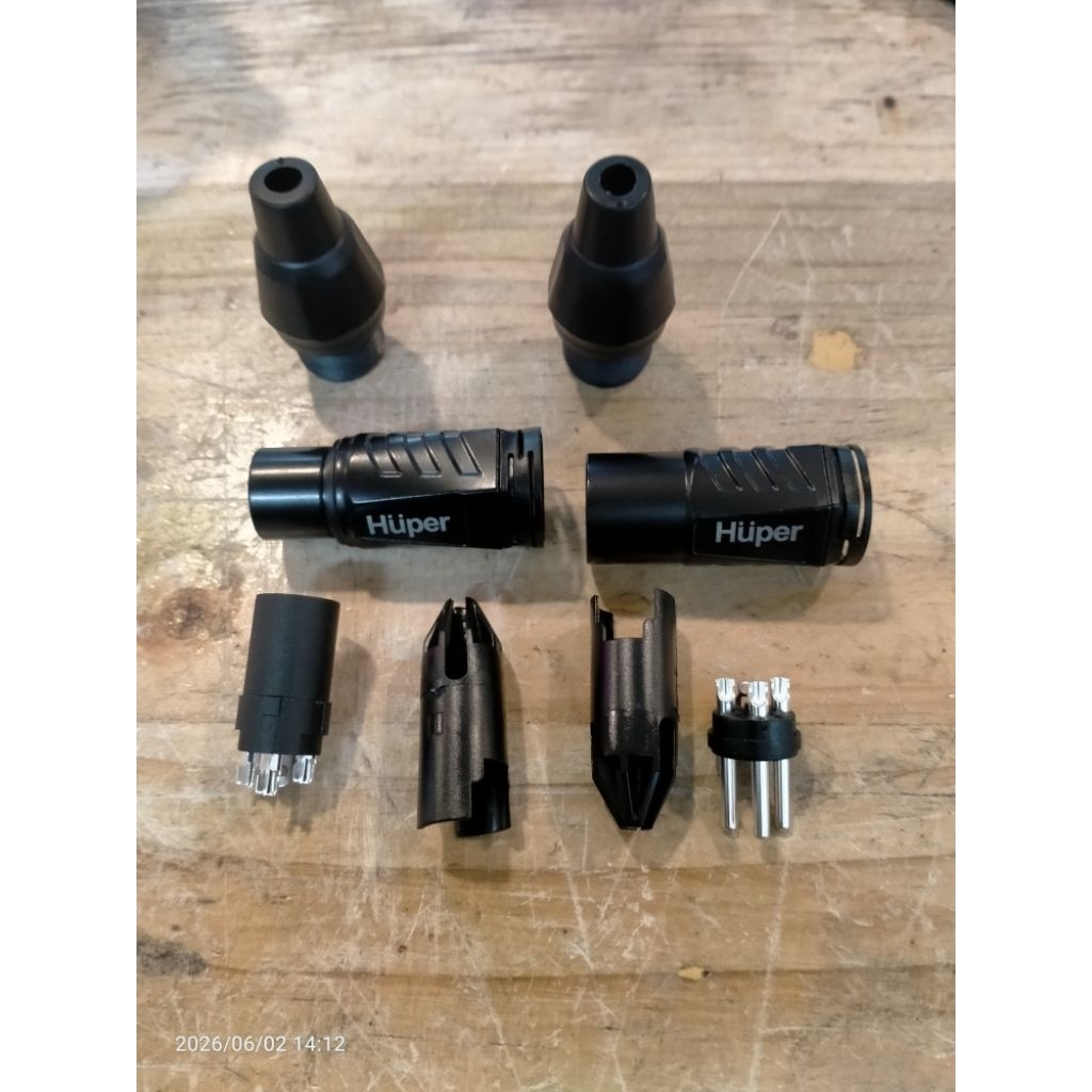 HUPER jack Canon Original 1set cowok cewek jek xlr Huper