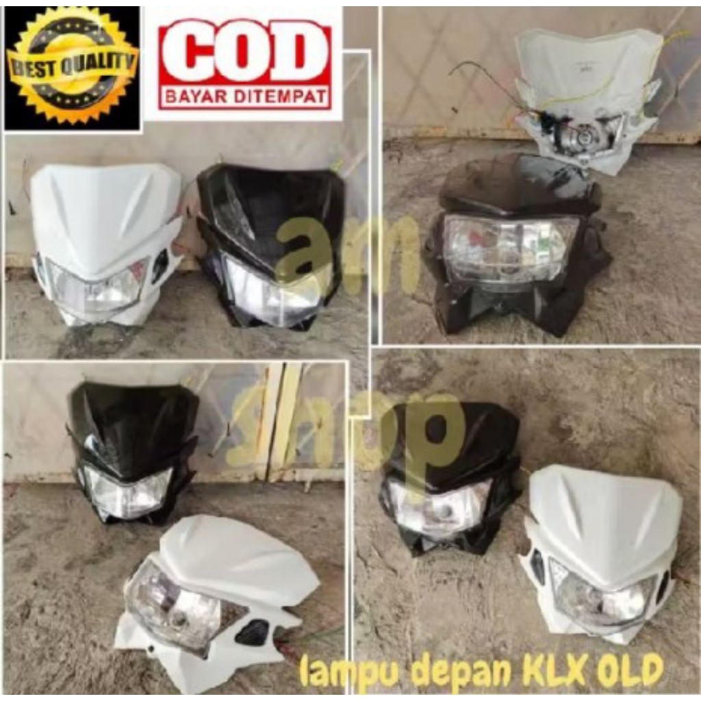 LAMPU DEPAN KLX 150 OLD HEADLAMP KLX150 SL TRAIL SUPERMOTO