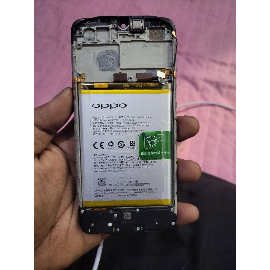 baterai copotan oppo a12