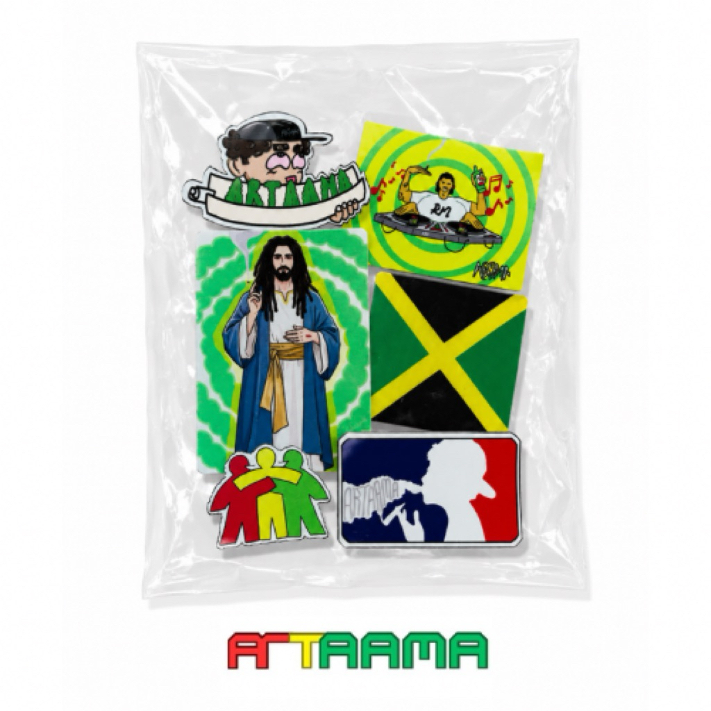 STIKER PACK KALCER 6 PCS / STIKER YOMAN / STIKER JAMAICA