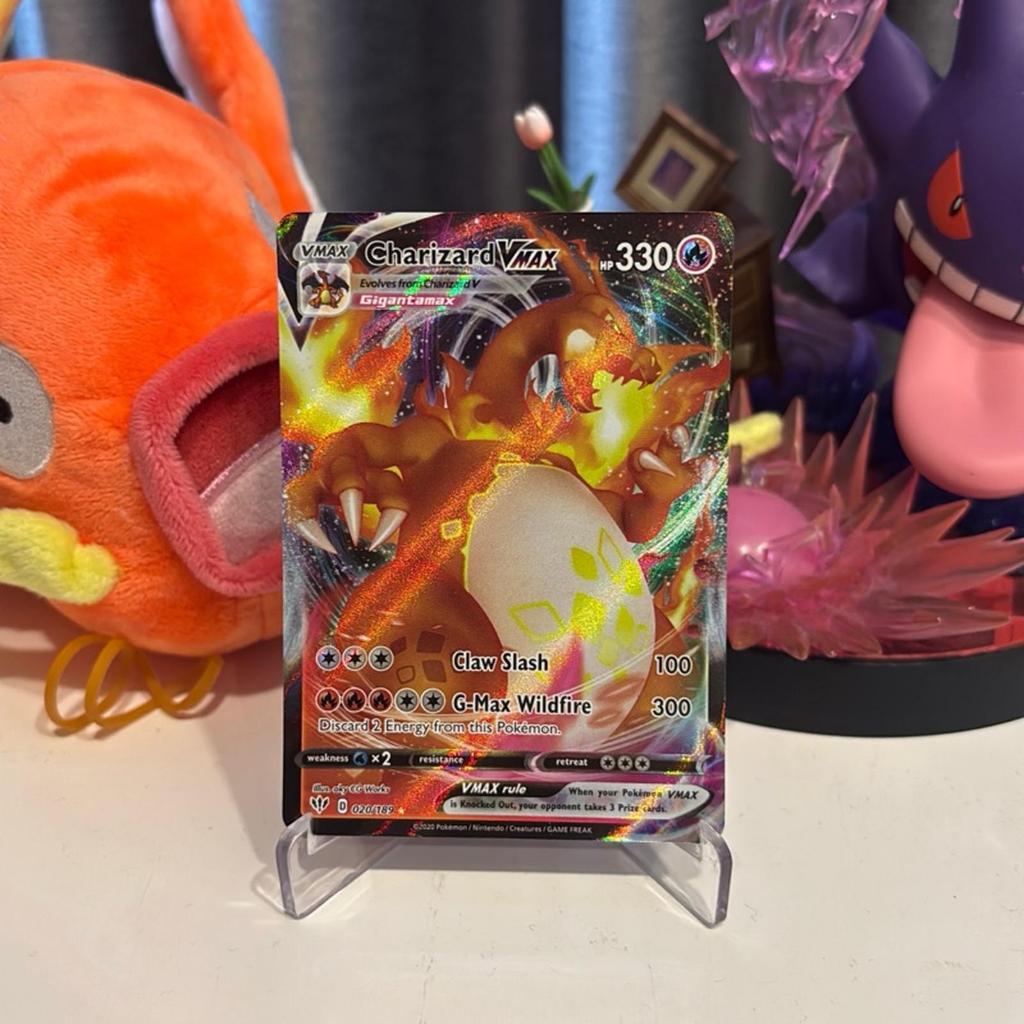 Charizard Vmax 020/189 Ultra Rare Darkness Ablaze English Pokemon Card TCG