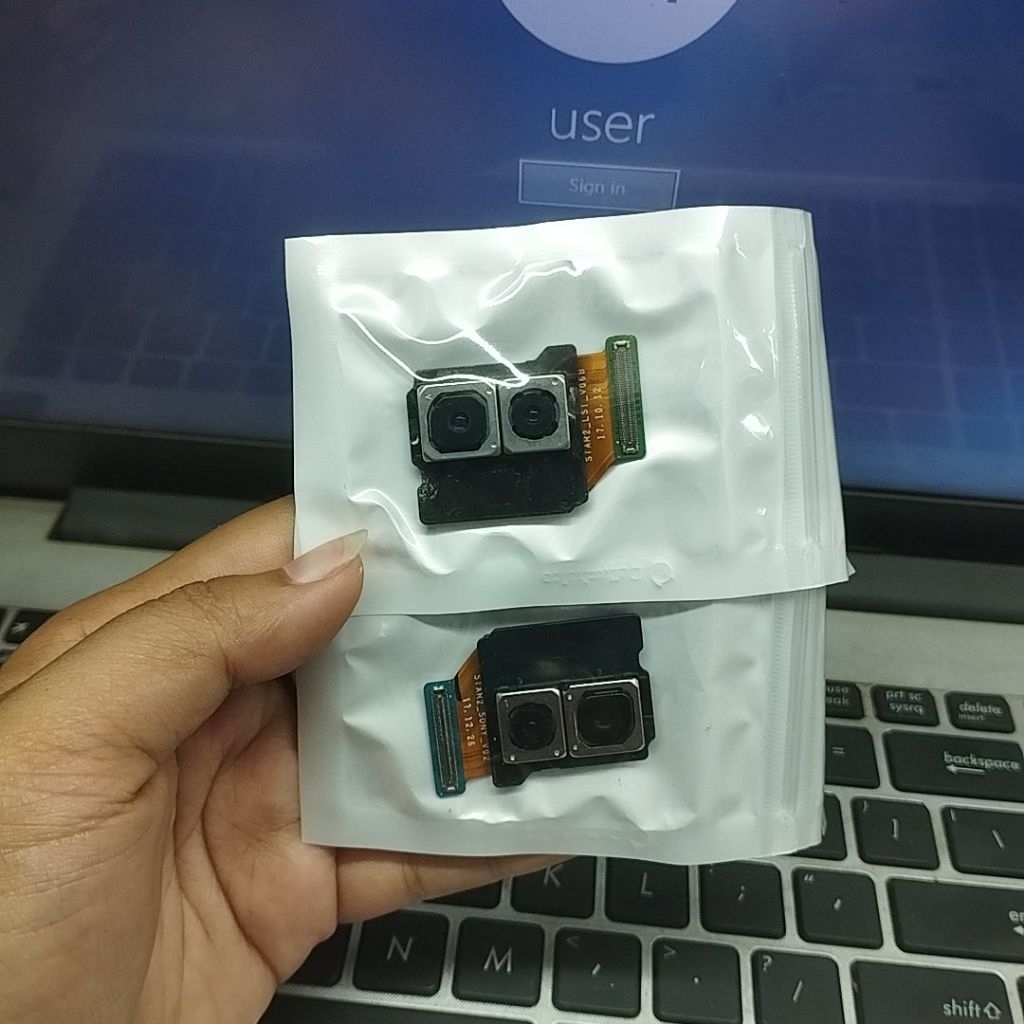 KAMERA BELAKANG SAMSUNG S9 PLUS ORIGINAL BEKAS COPOTAN