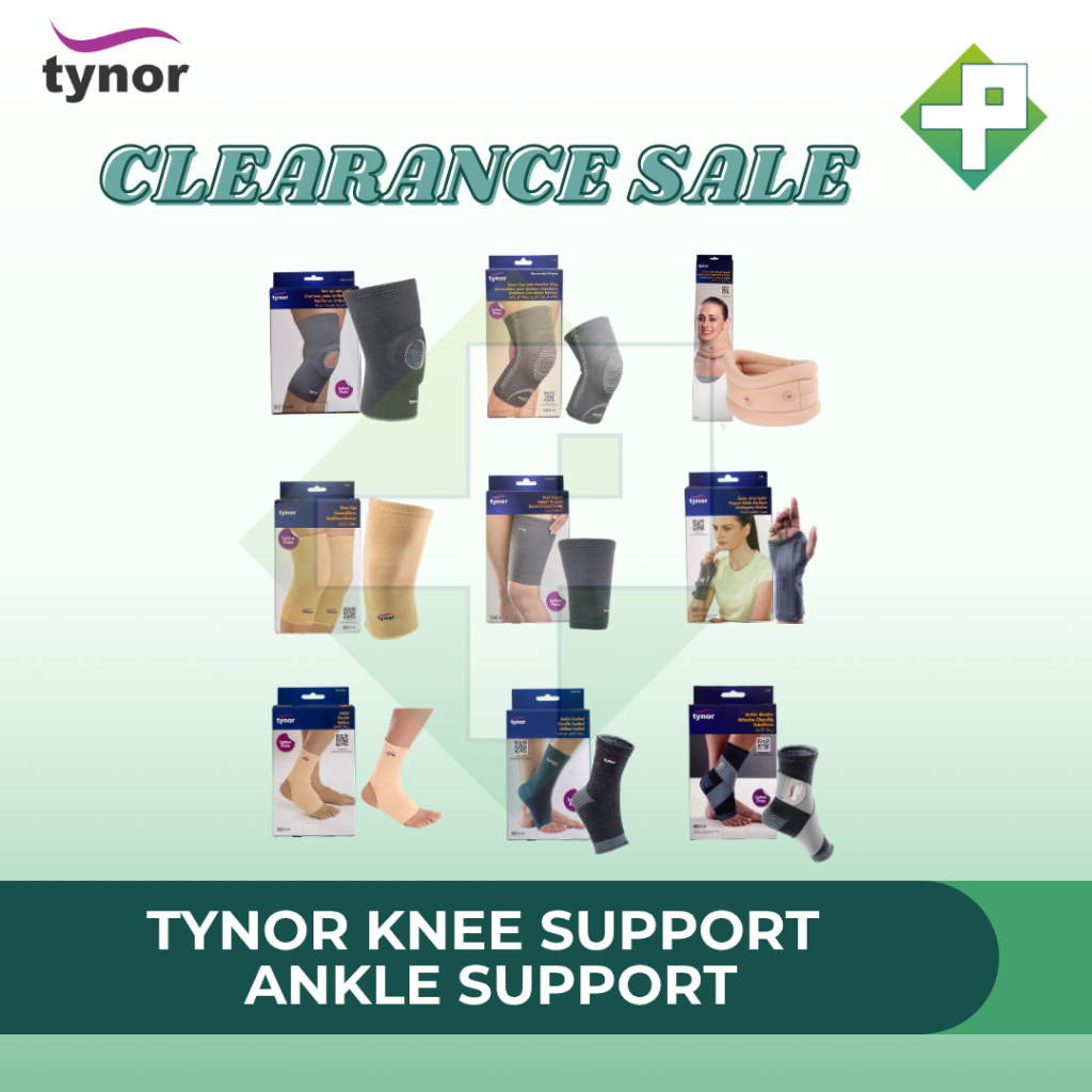 [CLEARANCE SALE] TYNOR - Knee Support, Ankle Support | Promo Pelindung Kaki Cuci Gudang Harga Murah