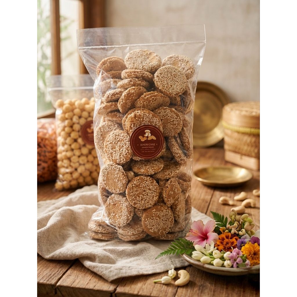 TERMURAHH 1 Kg Biskuit Marie Wijen Manis Mini Biskuit Wijen Manis Harga Camilan Cemilan Grosir Snack