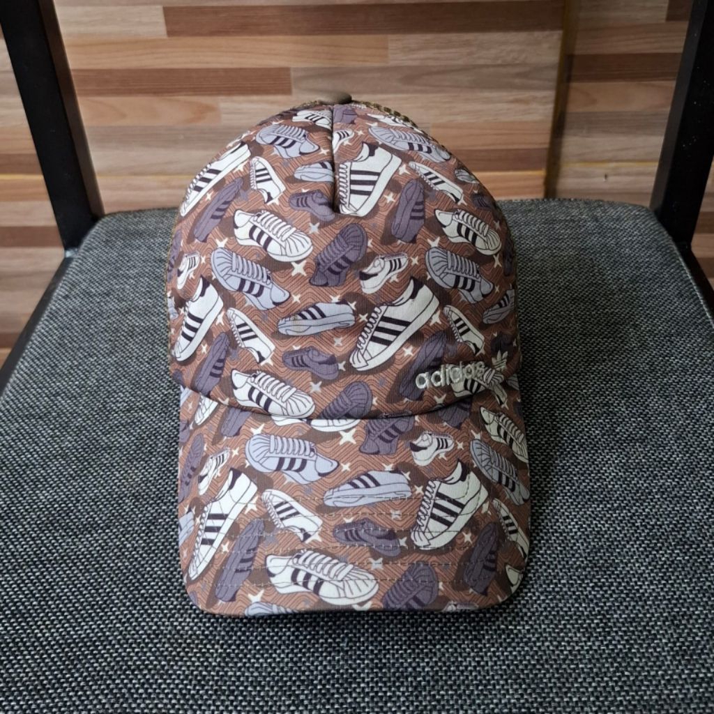 Topi Adidas Jaring Hijau Original Second Bekas Preloved