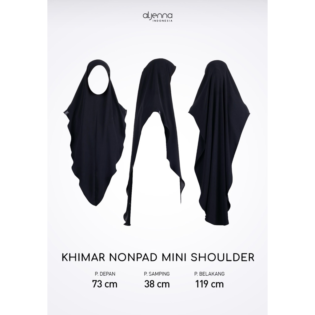 PRELOVED aljenna khimar nonpad mini shoulder jbp