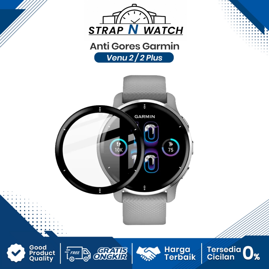 Anti Gores Garmin Venu 2 Plus Venu 2+ Antigores LCD Screen Protector Venu 2 Plus Venu 2+