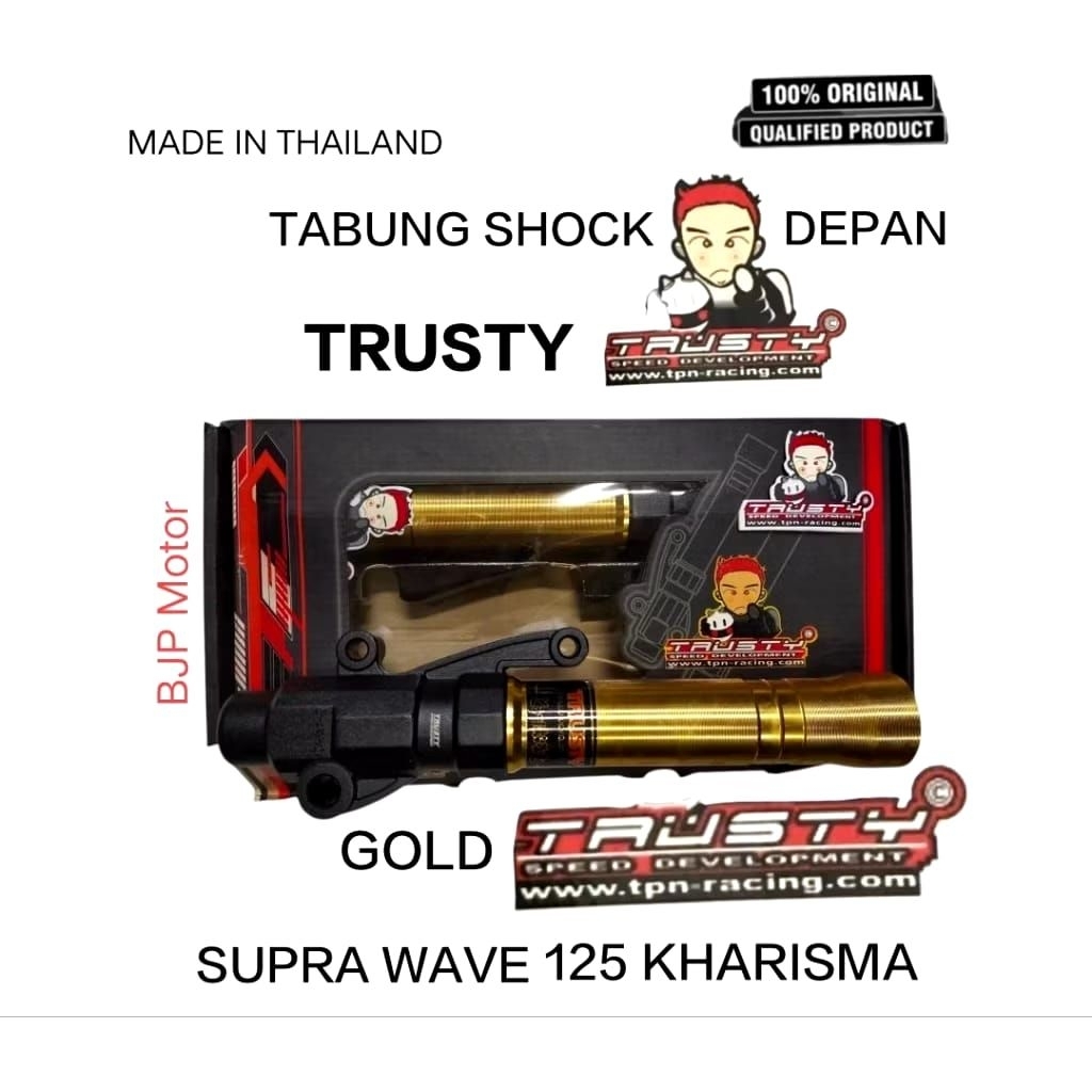 Tabung shock depan Trusty Supra 125 kharisma wave terdekat Pihan warna