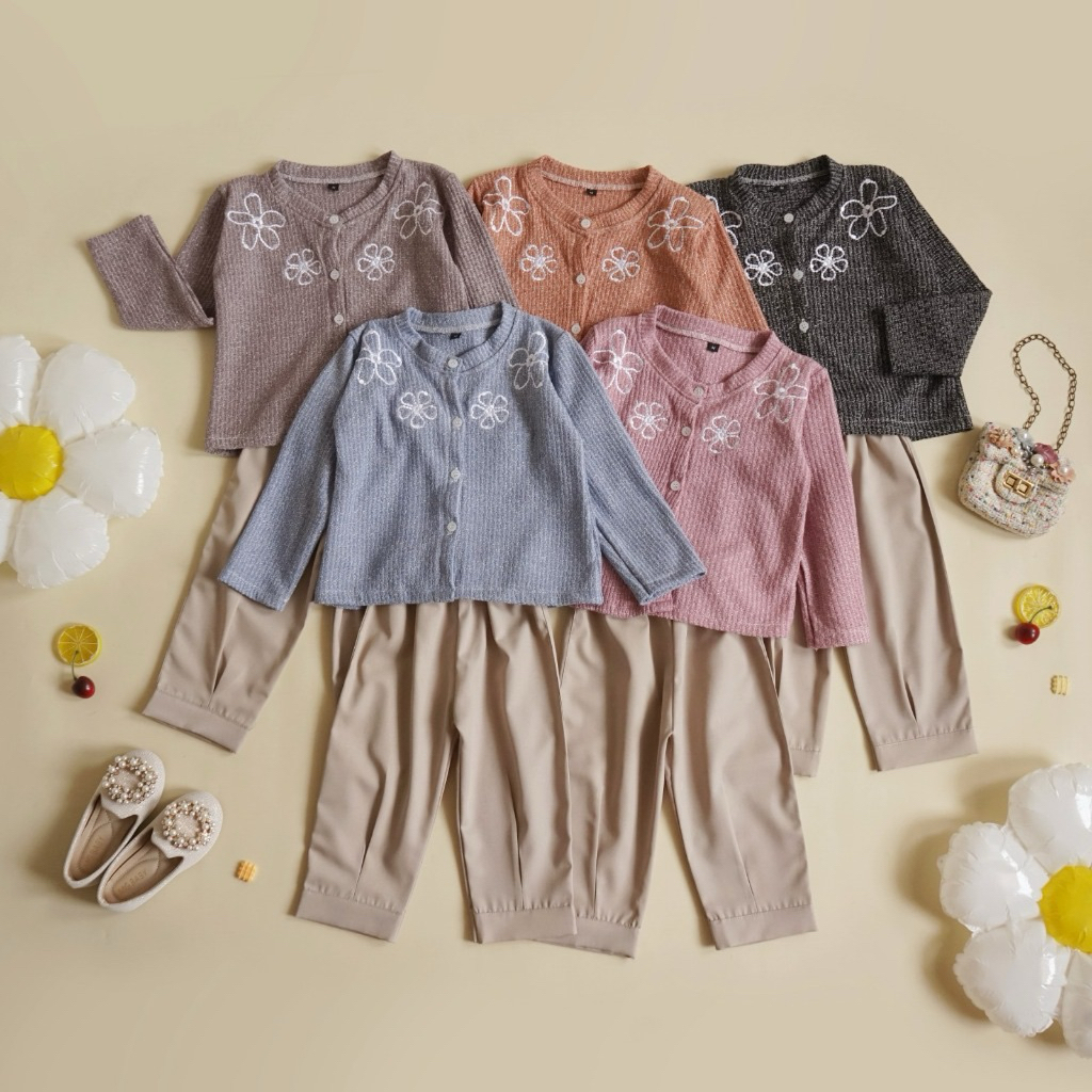 set baju anak perempuan tobeli kids viora