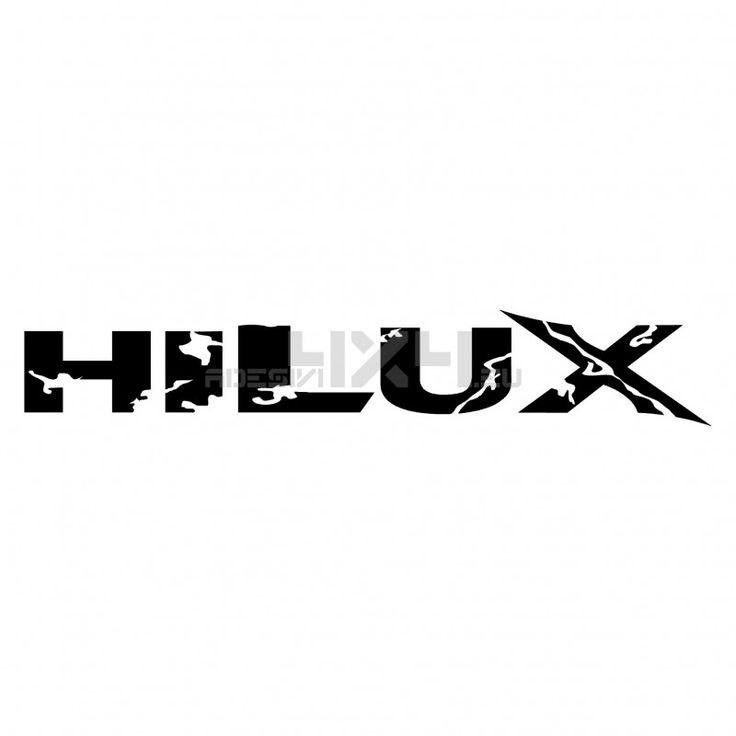 Sticker bak belakang mobil hilux sticker bak mobil hilux stiker variasi stripping mobil hilux