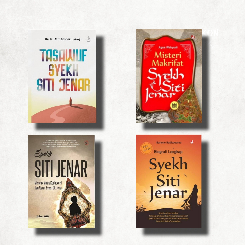 Buku Biografi Syekh Siti jenar, Biografi Syekh Siti jenar, tasawuf Syekh Siti jenar, makrifat Syekh 