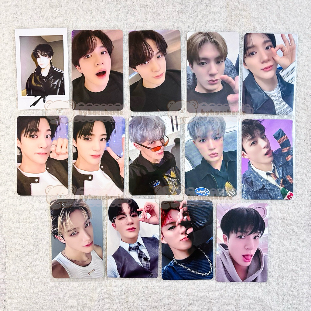|Ready Stock| PC Photocard Pola jeno pragos kacamata meong pout badmood mangap melet pob benefit luc