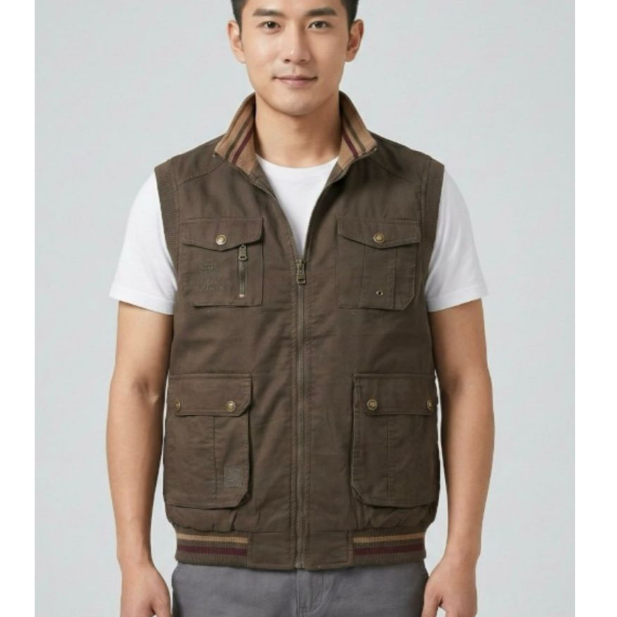 ROMPI IMPORT POLOS MOTORAN PRIA I VEST TACTICALCASUAL OUTDOOR MOTOR COWO COWOK TOURING POLOS LAKI LA
