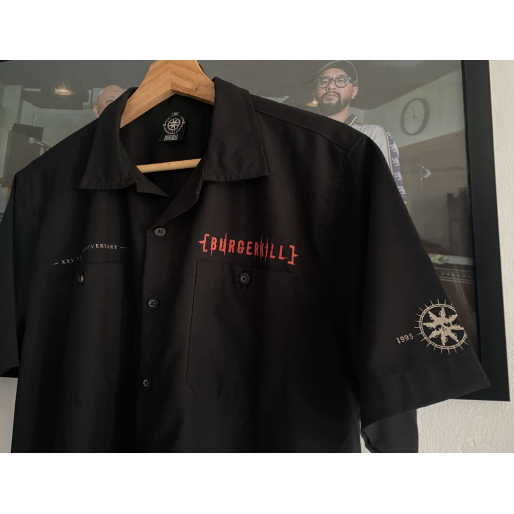 workshirt burgerkill anniversary 25th