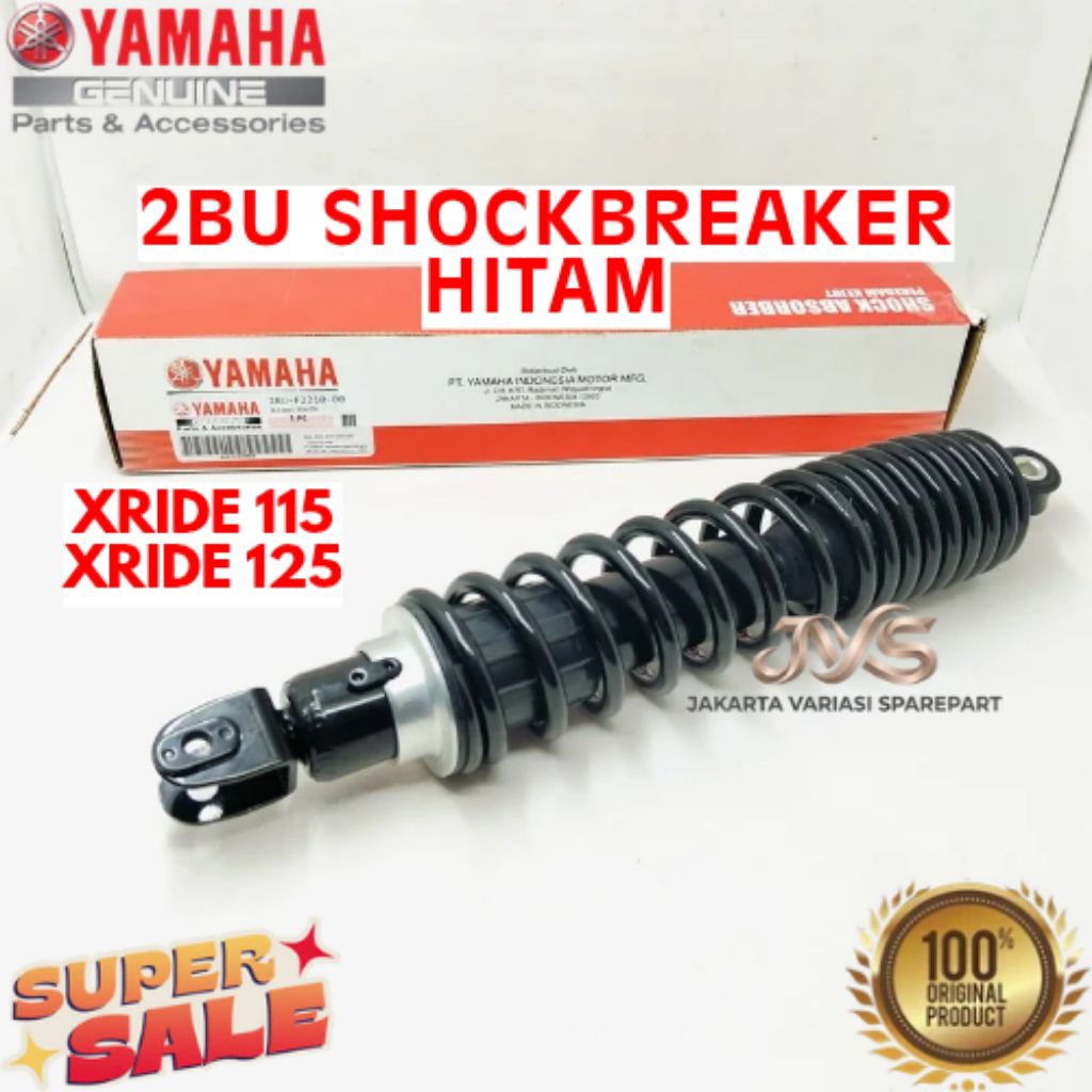 SHOCKBREAKER HITAM KODE 2BU, SHOCKBREAKER HITAM XRIDE 155, SHOCKBREAKER HITAM XRIDE 124