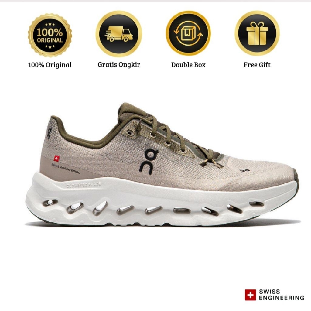 Sepatu On Cloud Running Cloudtilt Olive Desert (100% Original Authentic)