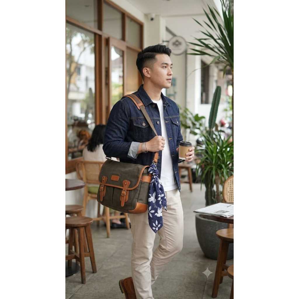 Sapu Tangan Katun Motif Etnik Batik