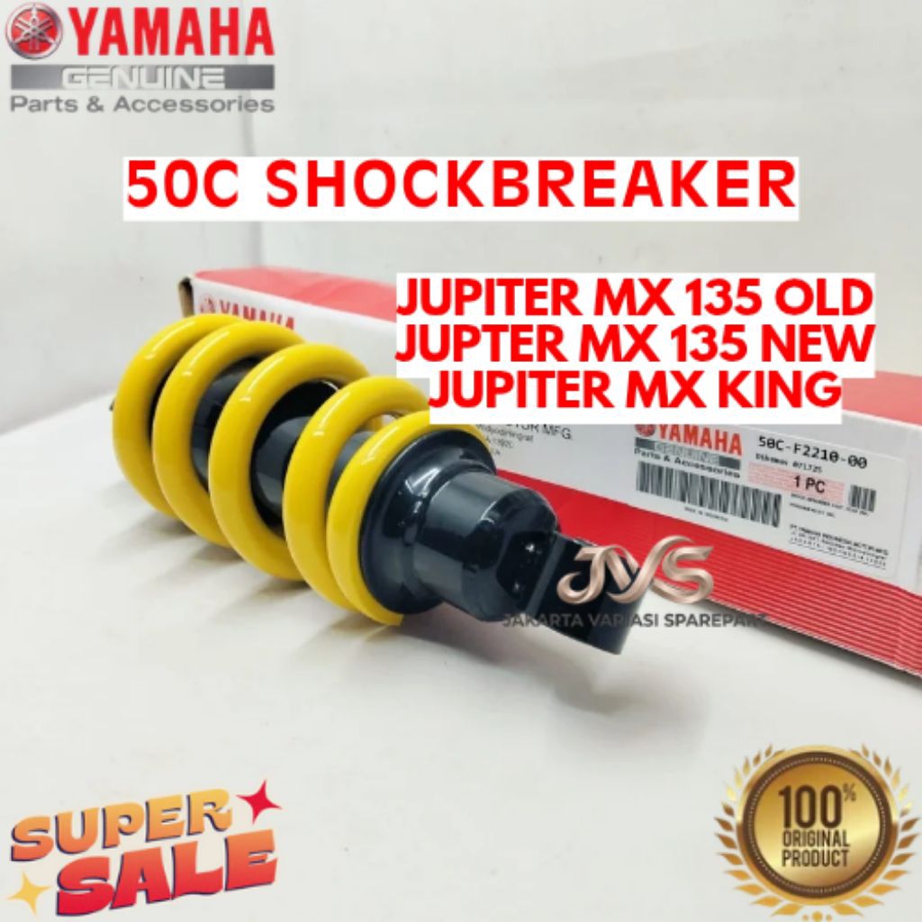 SHOCKBREAKER KODE 50C, SHOCKBREAKER JUPITER MX 135 OLD, SHOCKBREAKER JUPITER MX 135 NEW, SHOCKBREAKE
