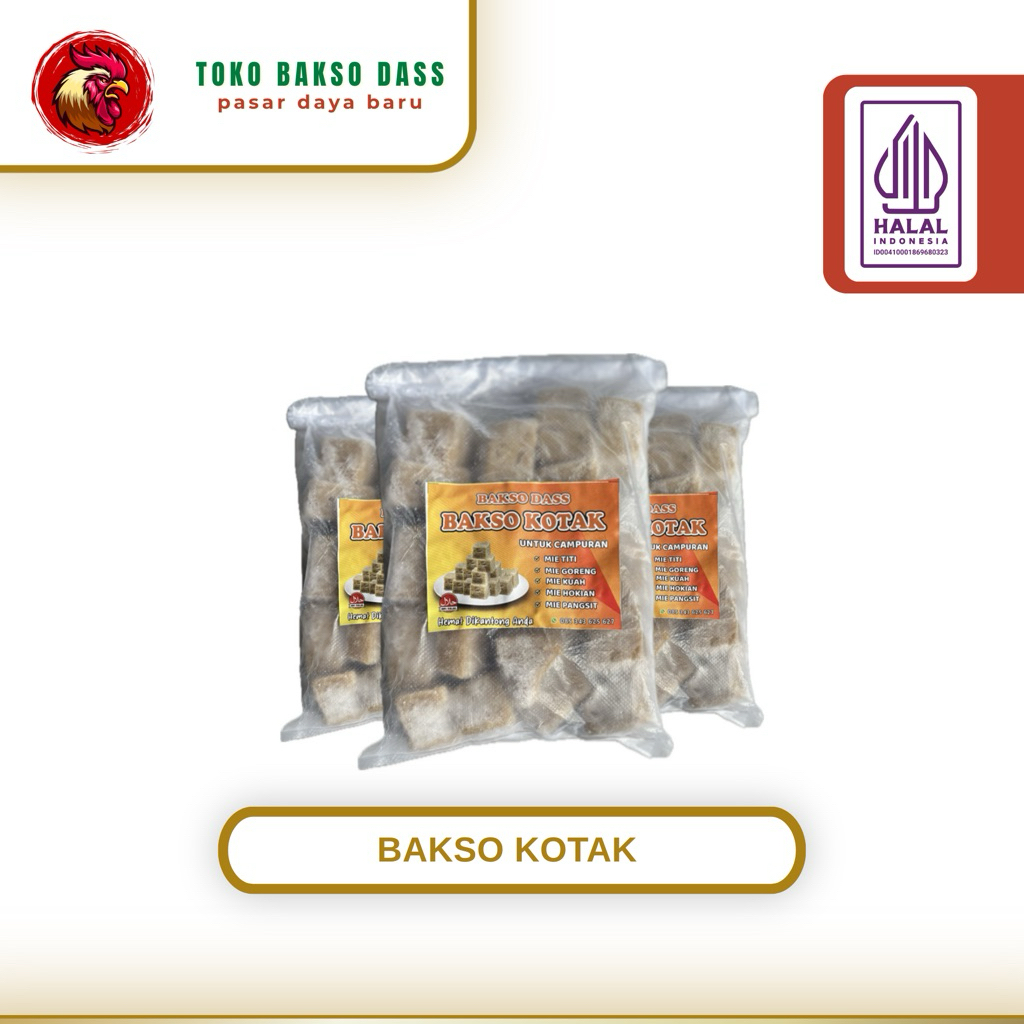 Bakso Kotak Frozen | Same Day Makassar | Halal