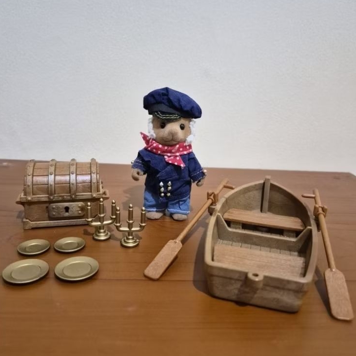 Sylvanian Families Captain Seadog Riverboat Set