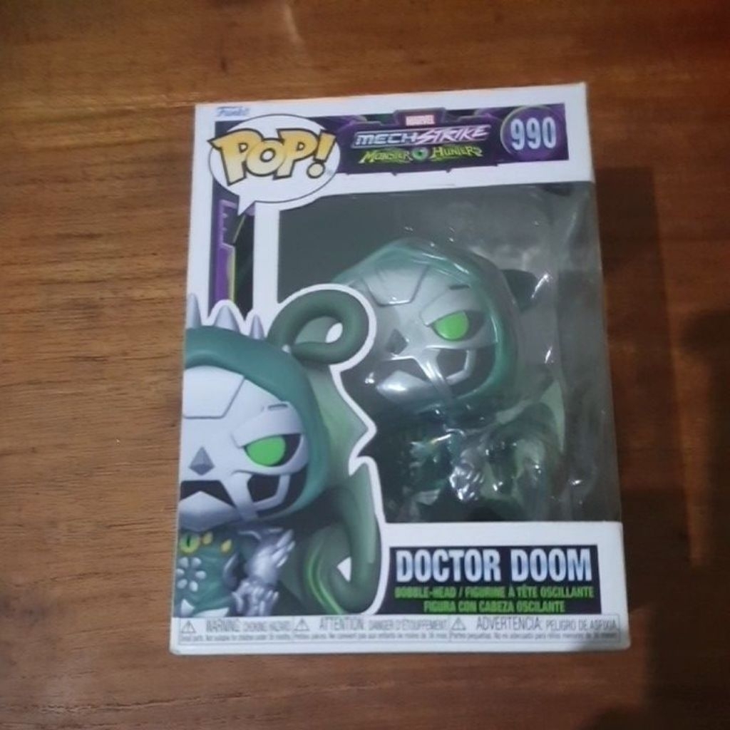 Funko Pop 990 Original Doctor Doom Mechstrike Monster Hunters