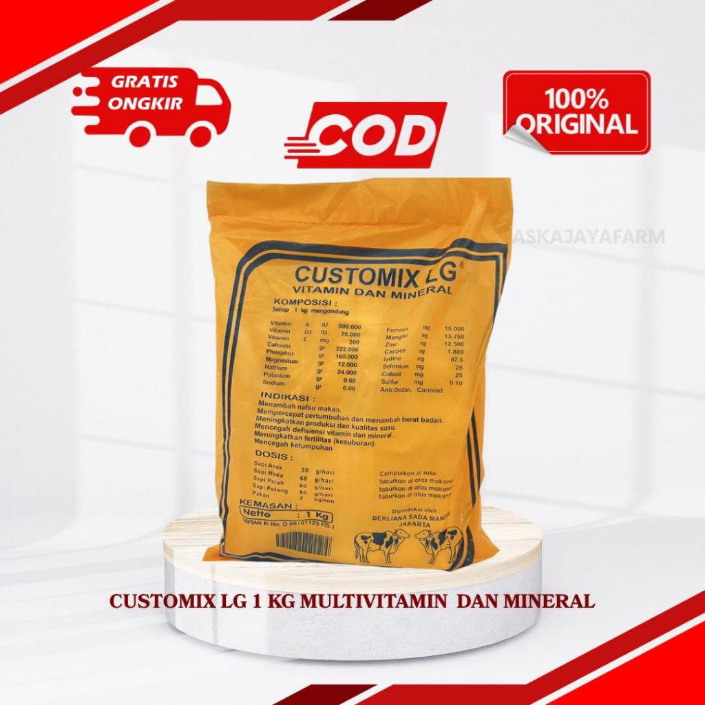 CUSTOMIX LG PREMIX SAPI || Vitamin Dan Mineral Sapi