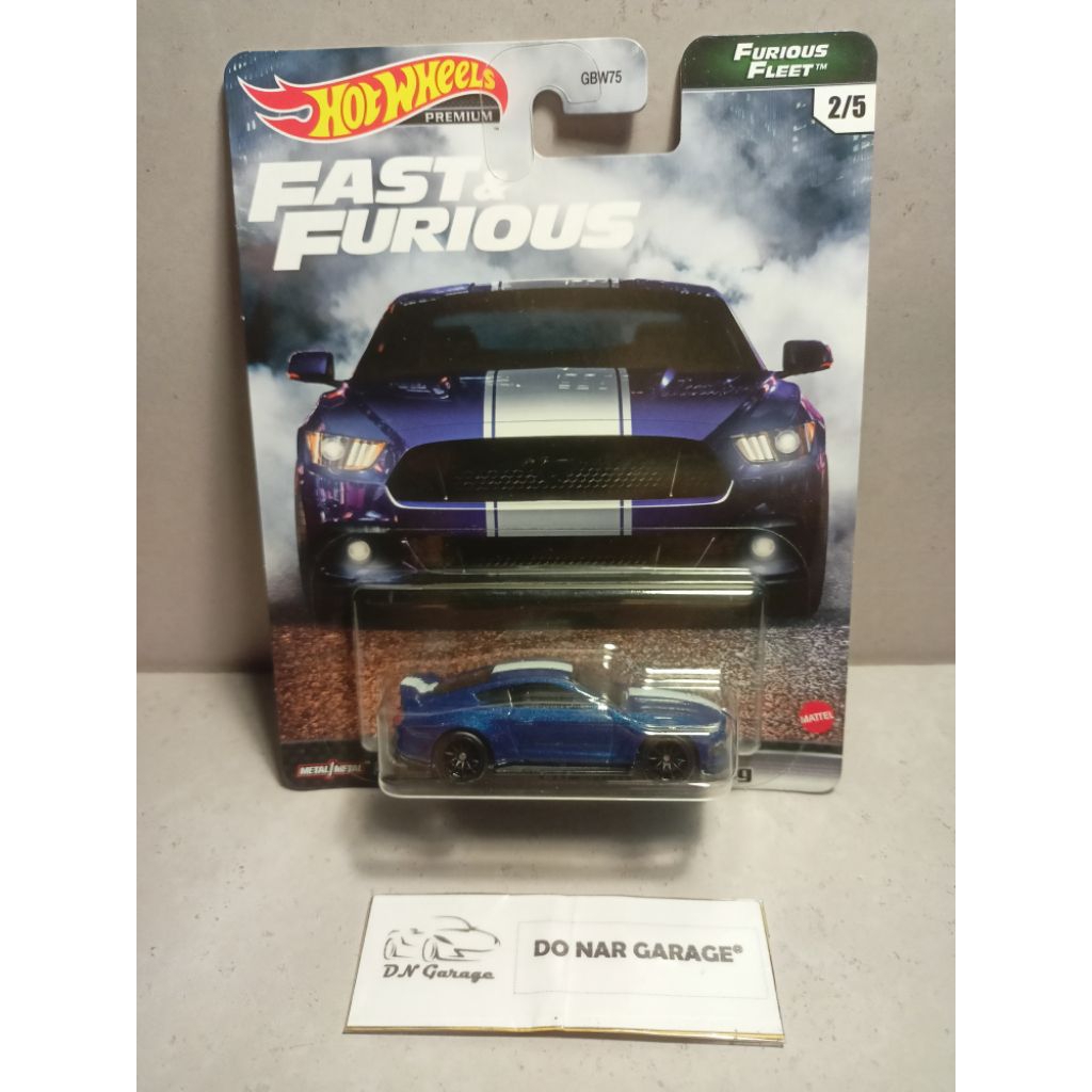 Hotwheels Premium Fast and Furious Furious Fleet – Custom Mustang