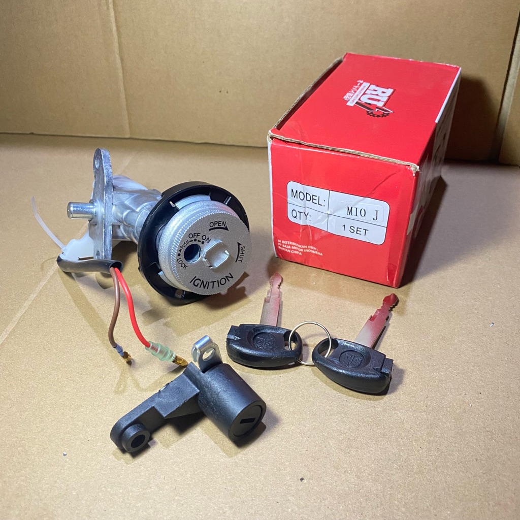 KUNCI SET (ASSY) MIO J (RUI) - KUNCI SET ASSY MIO J MIO GT 115 SET PLUS KUNCI JOK (RUI)