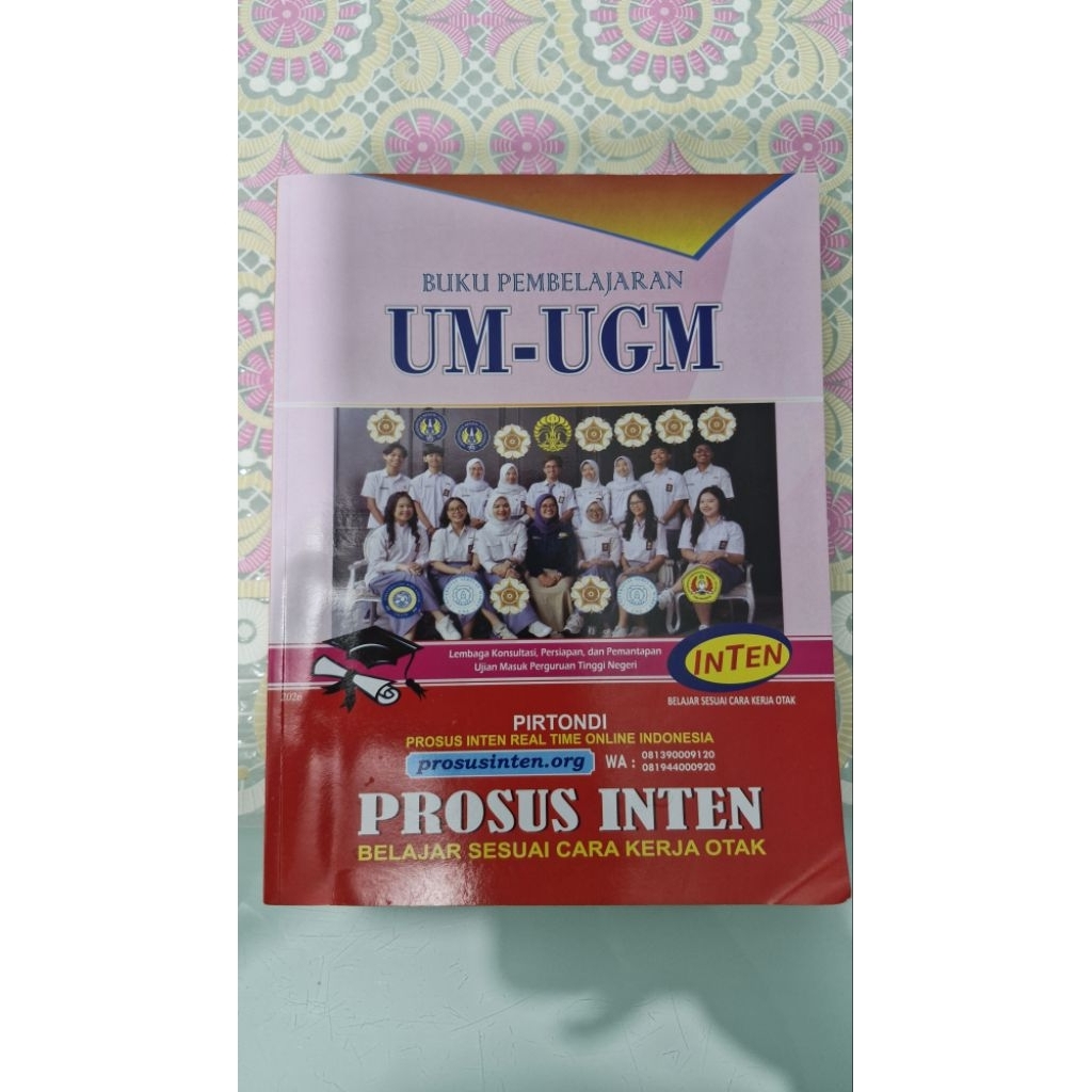 Buku UM-UGM (ujian mandiri) Inten
