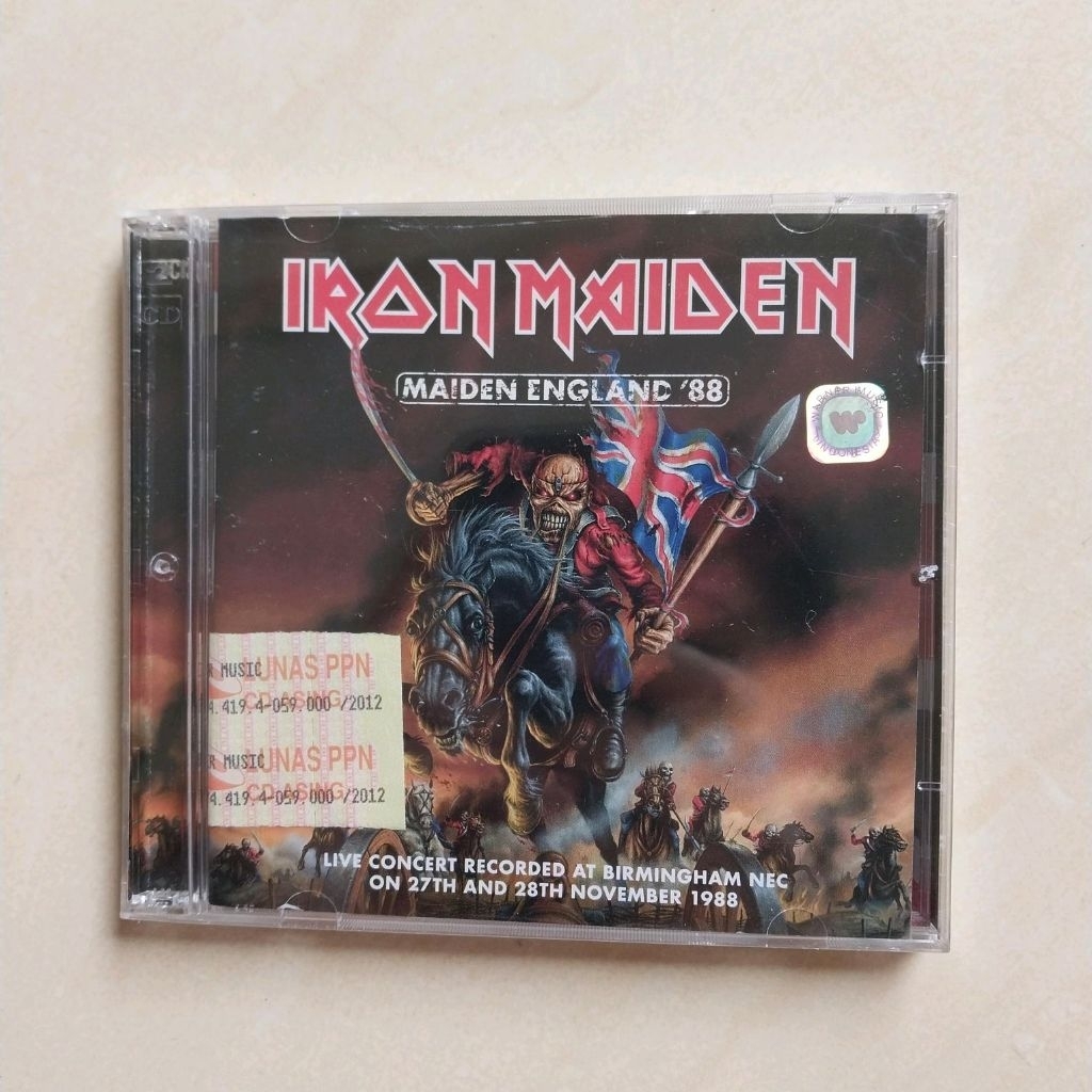 CD IRON MAIDEN ALBUM MAIDEN ENGLAND 88 ( 2 CD )