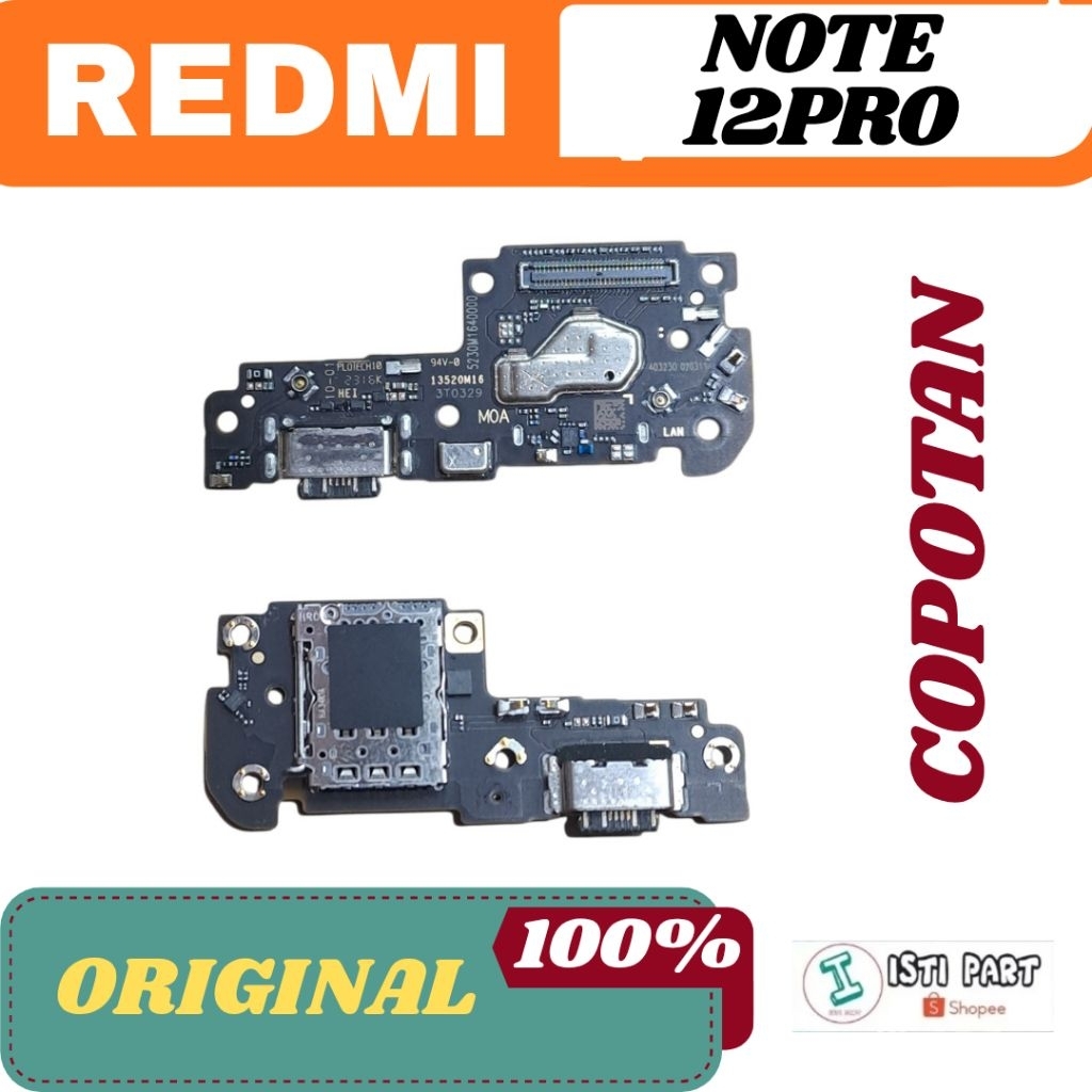 PAPAN CAS BOARD CHARGER REALME NOTE 12 PRO 5G KONEKTOR CAS