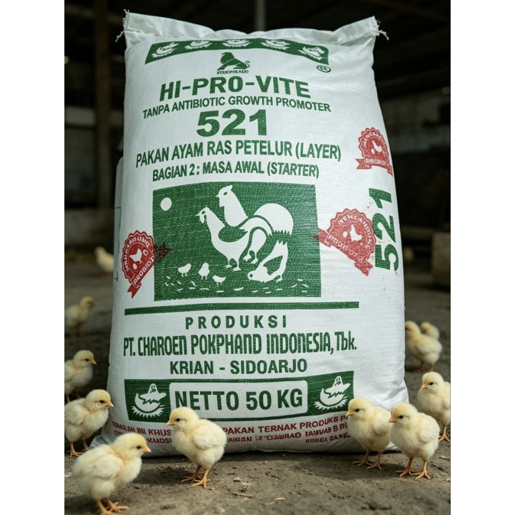 Pur Pakan Ayam Betina Ayam Entok Itik Petelur 521 Hi Pro Vite