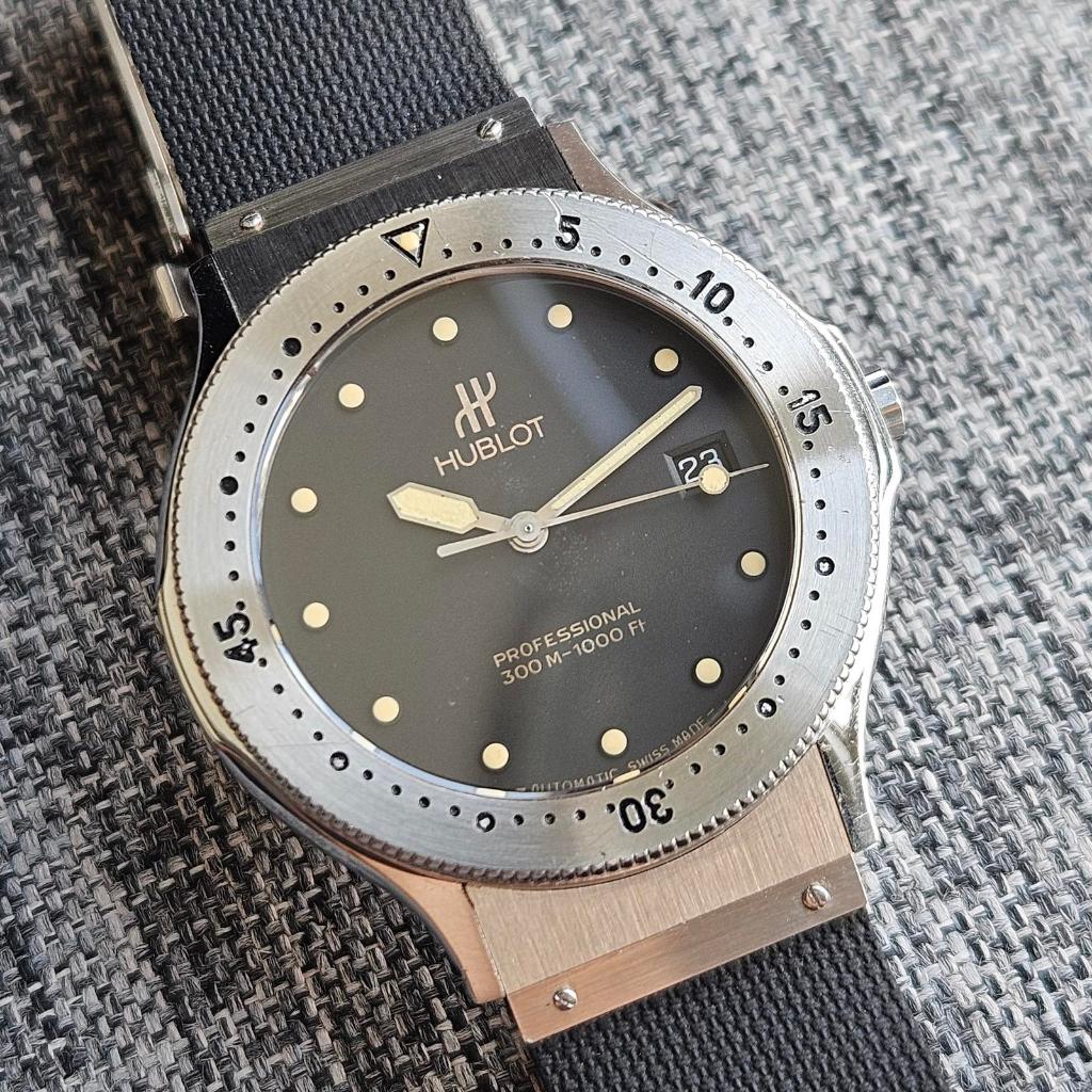 RARE Hublot mdm automatic 154.10.1 diameter 36 mm lug 18 mm