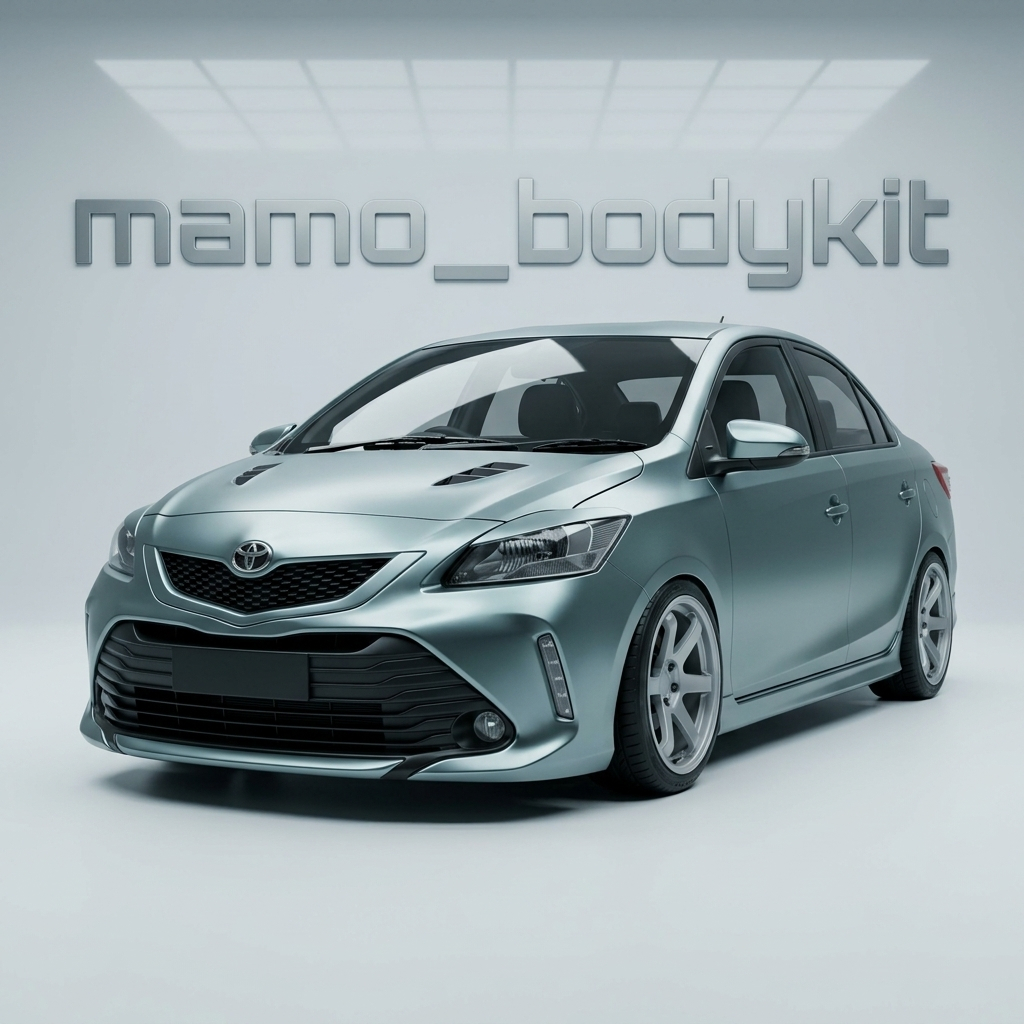 Bodykit Toyota Vios Gen2 Custom Bemper Upgrade Facelift Thailand Body Kit Bodikit Grade A Plus