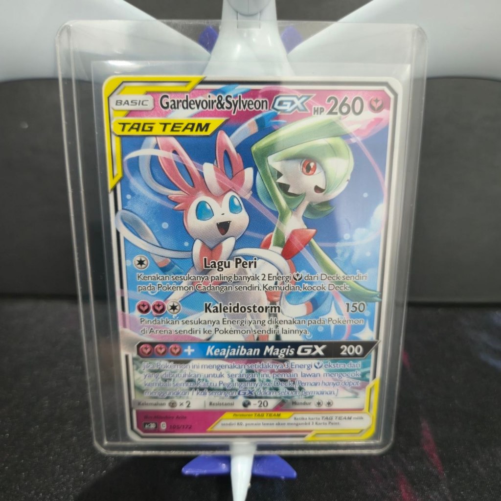 Kartu Pokemon Gardevoir & Sylveon GX 105/172 IND
