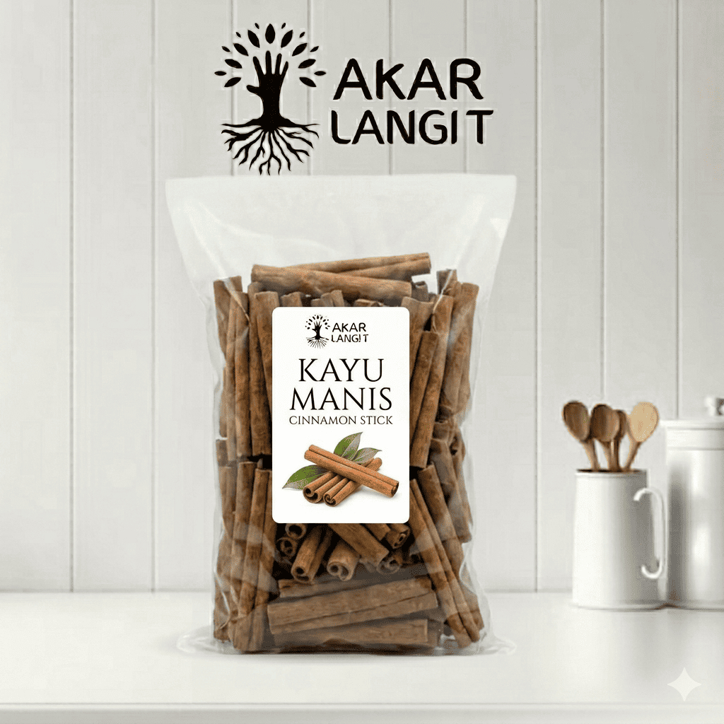 Kayu Manis Batang 1 Kg Akarlangit | Kayu Manis Stick Utuh Cinnamon Premium Kualitas Tinggi